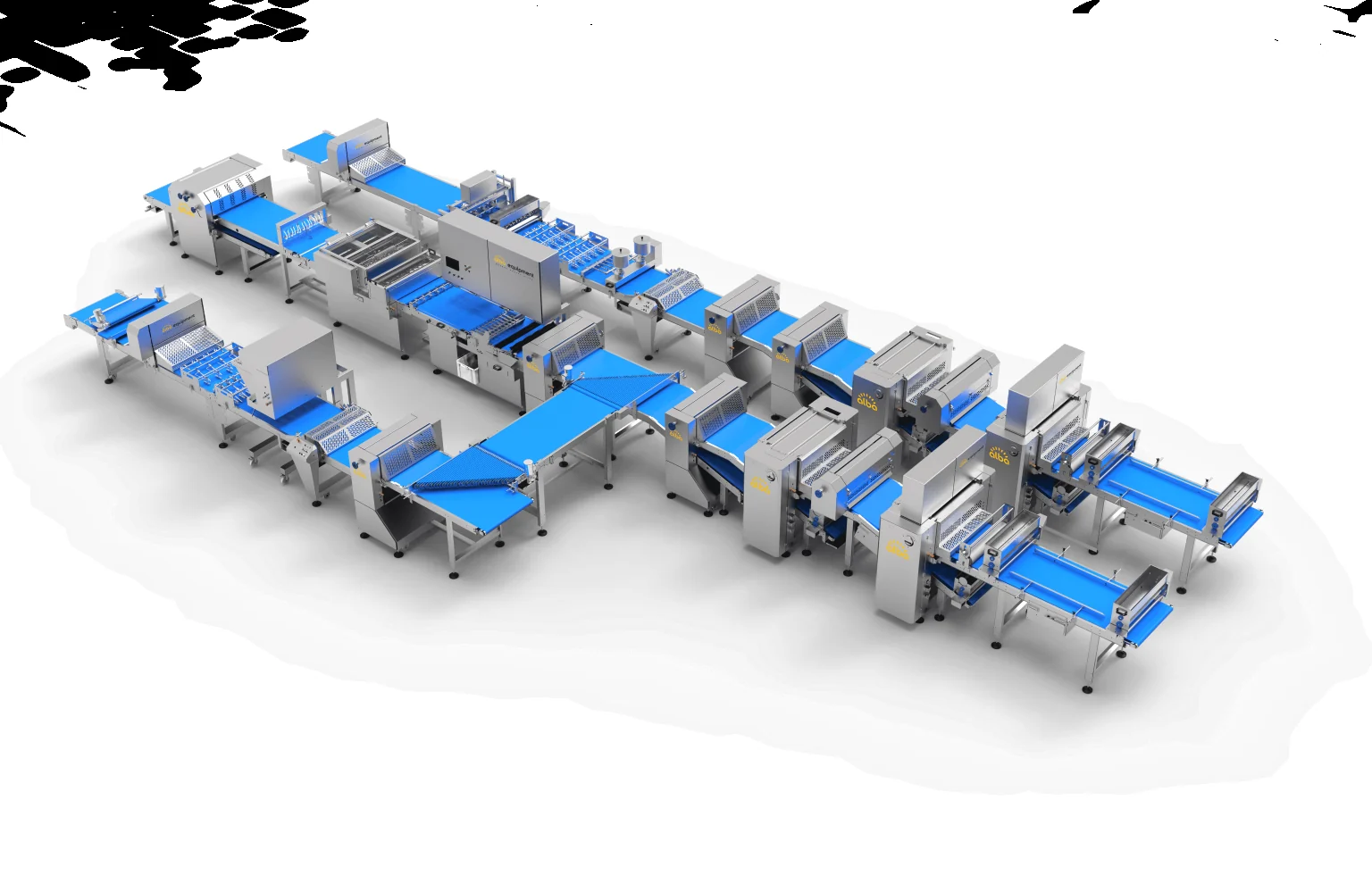 Línea automática de producción Alba Equipment